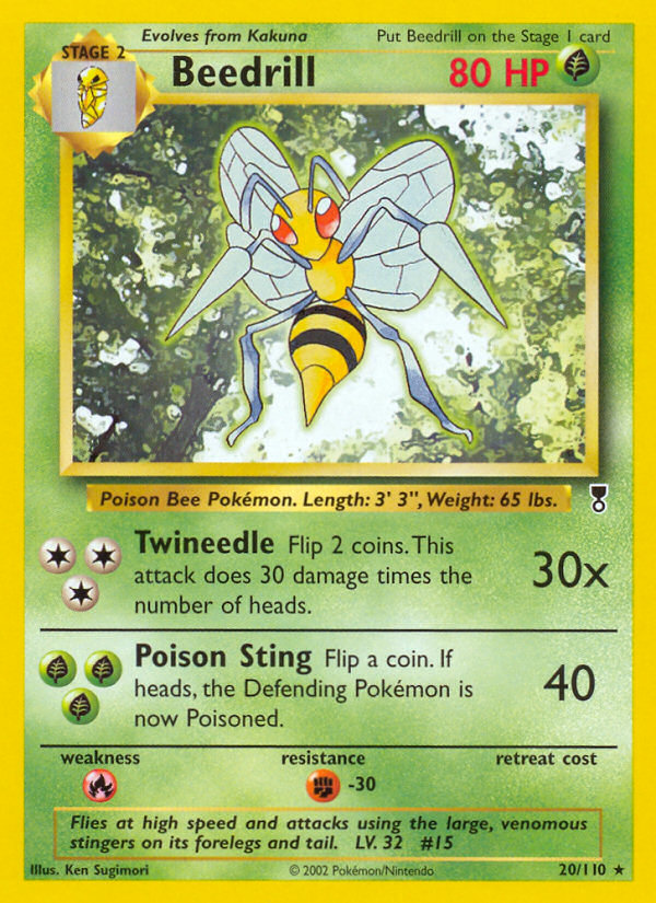 Beedrill 20/110 Legendary Collection