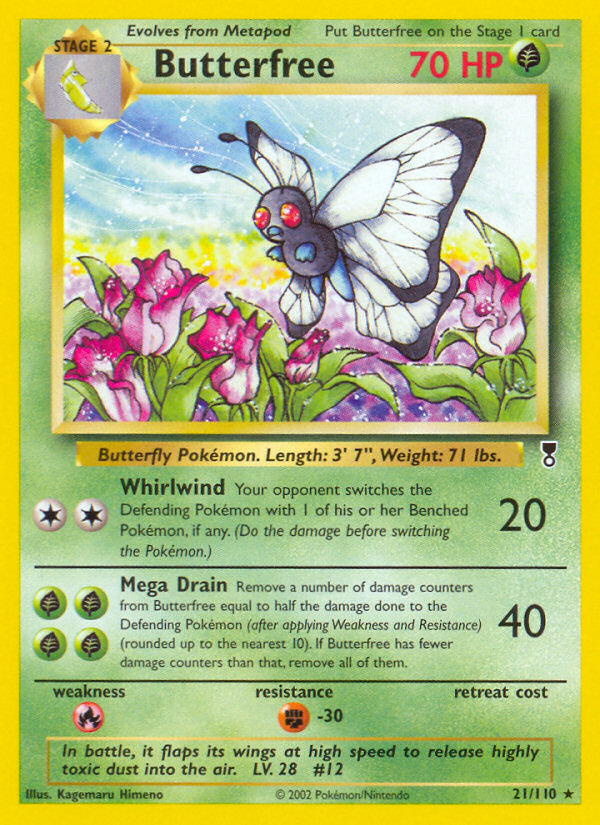 Butterfree 21/110 Legendary Collection
