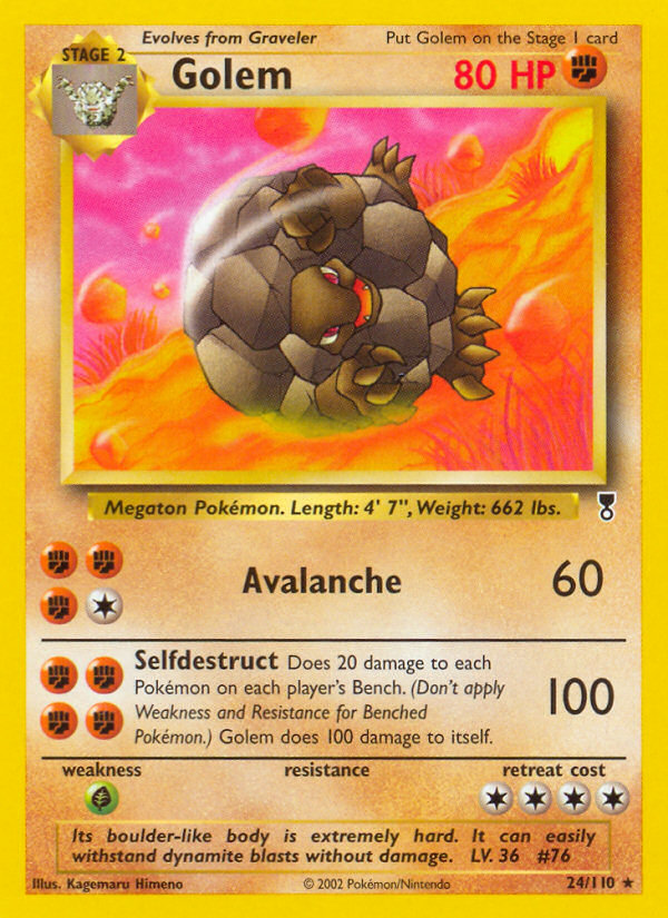 Golem 24/110 Legendary Collection