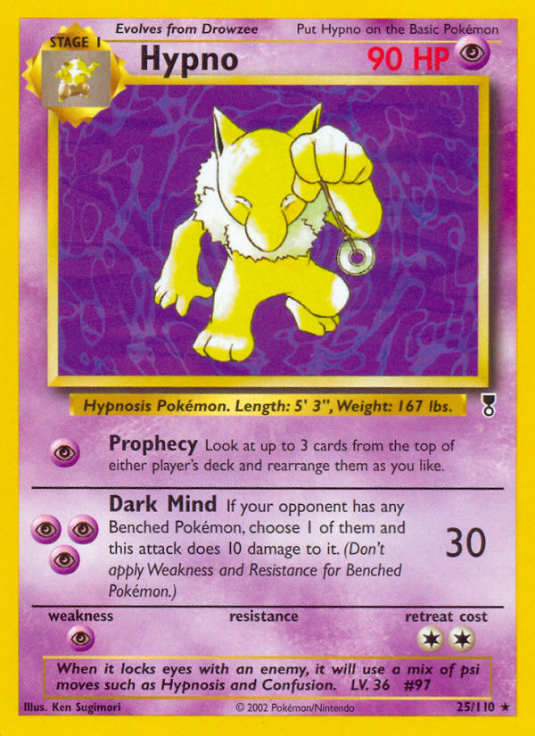 Hypno 25/110 Legendary Collection