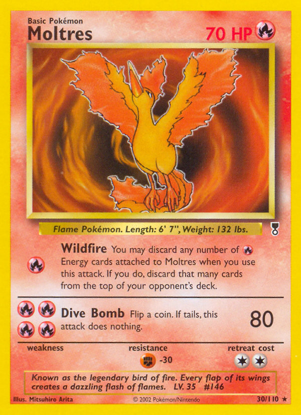 Moltres 30/110 Legendary Collection