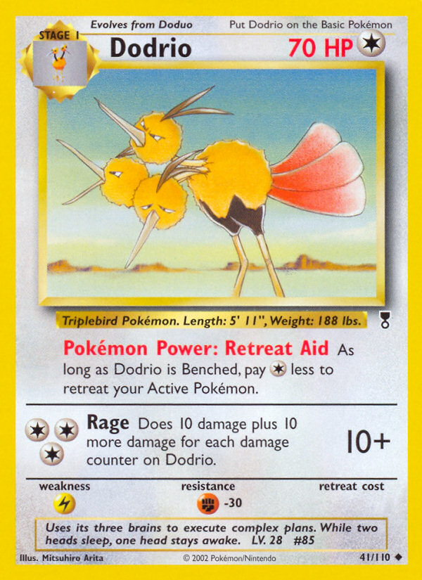 Dodrio 41/110 Legendary Collection