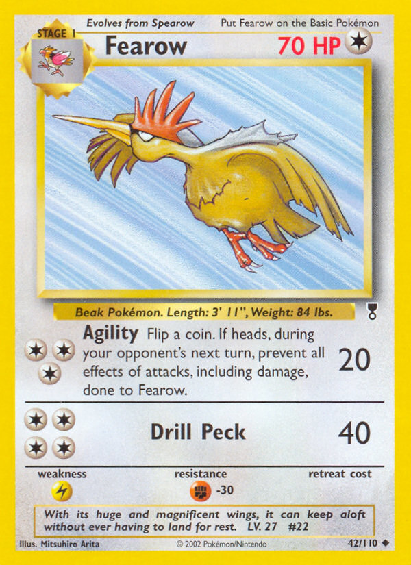 Fearow 42/110 Legendary Collection