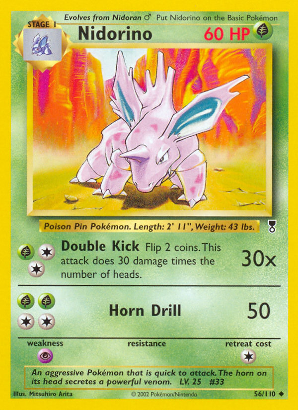 Nidorino 56/110 Legendary Collection