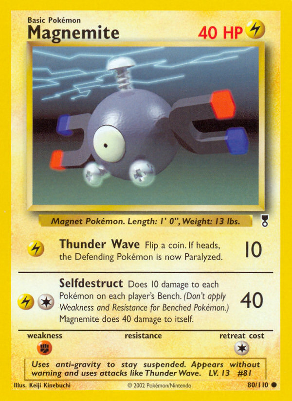 Magnemite 80/110 Legendary Collection