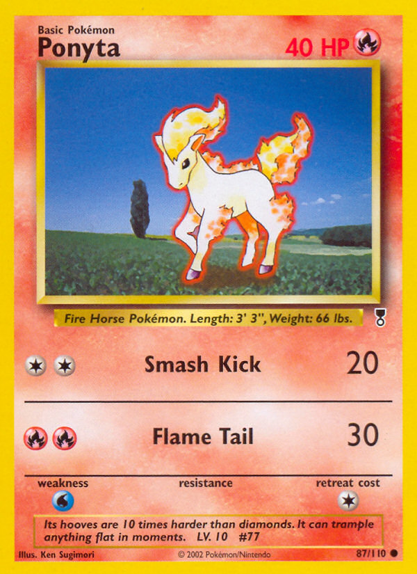 Ponyta 87/110 Legendary Collection