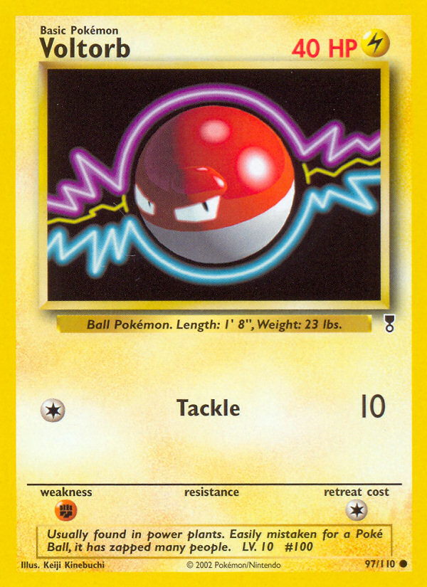 Voltorb 97/110 Legendary Collection