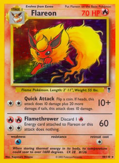 Flareon 10/110 Legendary Collection