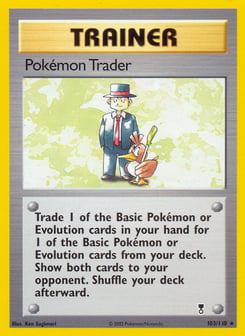 Pokémon Trader 103/110 Legendary Collection