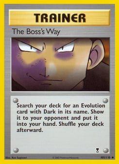 The Boss's Way 105/110 Legendary Collection