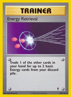 Energy Retrieval 107/110 Legendary Collection