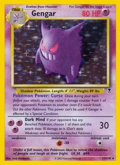 Gengar 11/110 Legendary Collection
