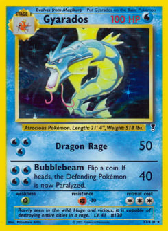 Gyarados 12/110 Legendary Collection