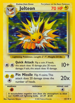 Jolteon 14/110 Legendary Collection