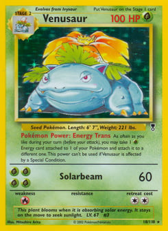 Venusaur 18/110 Legendary Collection
