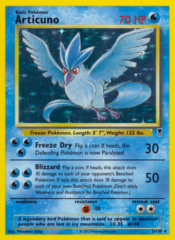 Articuno 2/110 Legendary Collection