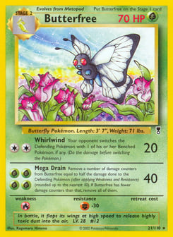 Butterfree 21/110 Legendary Collection