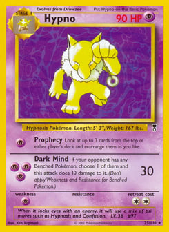 Hypno 25/110 Legendary Collection