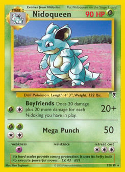 Nidoqueen 32/110 Legendary Collection