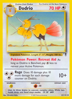 Dodrio 41/110 Legendary Collection