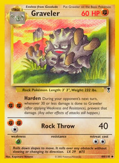 Graveler 44/110 Legendary Collection