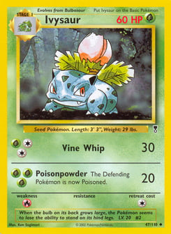 Ivysaur 47/110 Legendary Collection