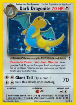 Dark Dragonite 5/110 Legendary Collection