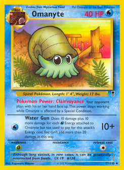 Omanyte 57/110 Legendary Collection