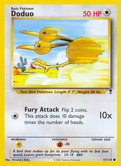 Doduo 71/110 Legendary Collection