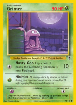 Grimer 78/110 Legendary Collection