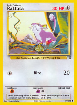 Rattata 89/110 Legendary Collection