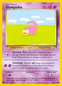 Slowpoke 93/110 Legendary Collection