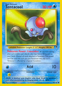 Tentacool 96/110 Legendary Collection