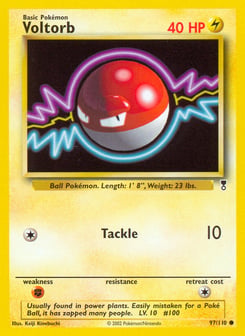 Voltorb 97/110 Legendary Collection