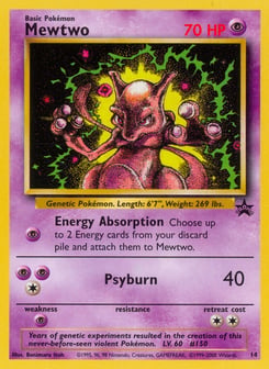 Mewtwo 14 Wizards Black Star Promos