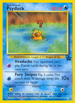 Psyduck 20 Wizards Black Star Promos