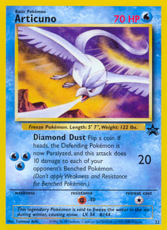 Articuno 22 Wizards Black Star Promos