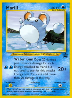 Marill 29 Wizards Black Star Promos