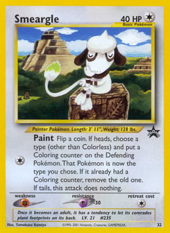 Smeargle 32 Wizards Black Star Promos