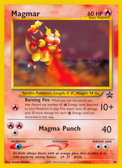 Magmar 44 Wizards Black Star Promos