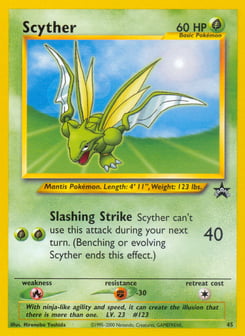 Scyther 45 Wizards Black Star Promos