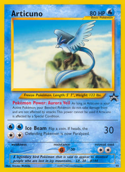 Articuno 48 Wizards Black Star Promos