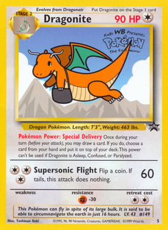 Dragonite 5 Wizards Black Star Promos