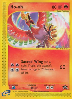 Ho-oh 52 Wizards Black Star Promos