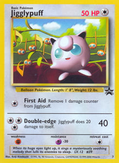 Jigglypuff 7 Wizards Black Star Promos