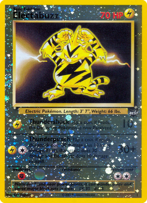 Electabuzz 1 Best of Game