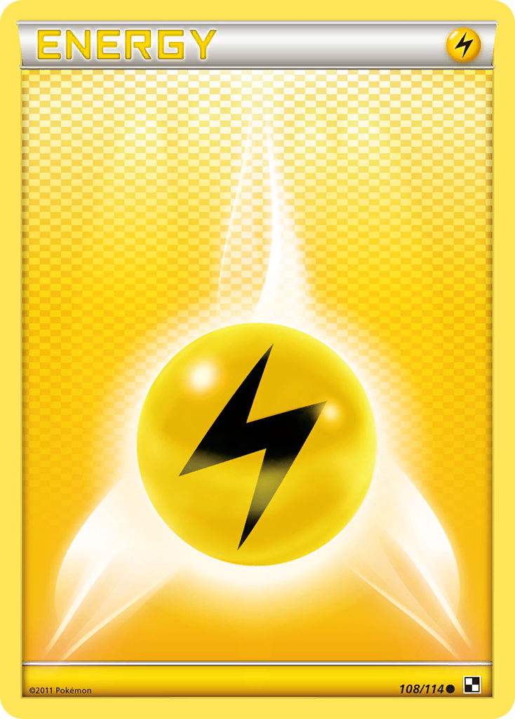 Lightning Energy 108/114 Black & White