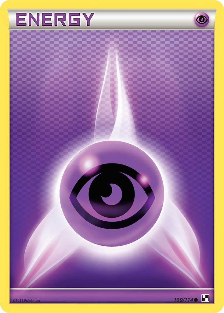 Psychic Energy 109/114 Black & White
