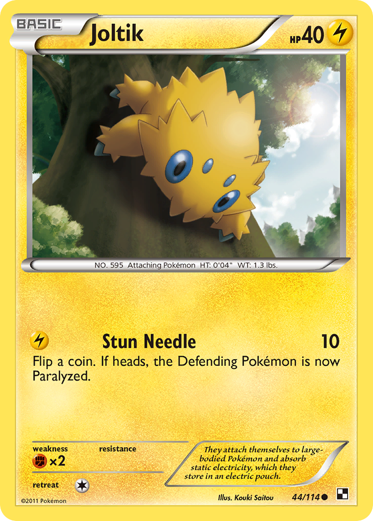 Joltik 44/114 Black & White