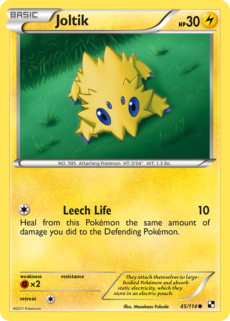 Joltik 45/114 Black & White